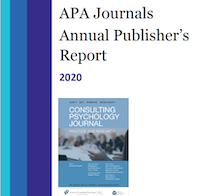 APA Journal 2020 Annual Report